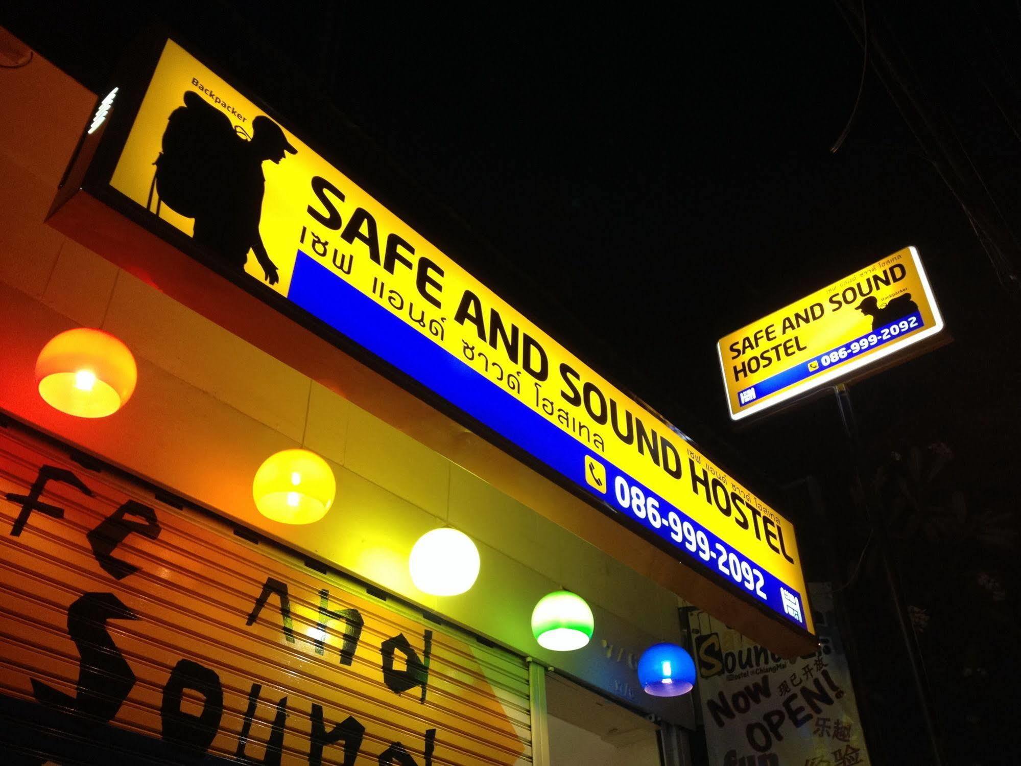 Safe And Sound Hostel Чиангмай Екстериор снимка